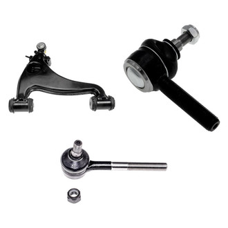 Dorman® - OE Solutions™ Front Driver Side Lower Control Arm with Ball Joint and Tie Rod End Kit