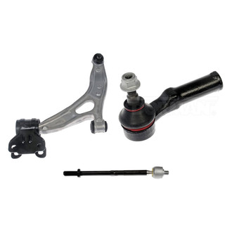 Dorman® - OE Solutions™ Front Driver Side Lower Control Arm with Ball Joint and Tie Rod End Kit