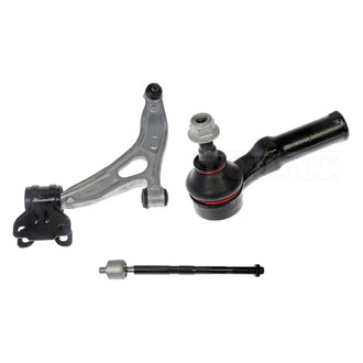 Dorman® - OE Solutions™ Front Driver Side Lower Control Arm with Ball Joint and Tie Rod End Kit