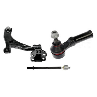 Dorman® - OE Solutions™ Front Driver Side Lower Control Arm with Ball Joint and Tie Rod End Kit