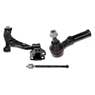 Dorman® - OE Solutions™ Front Driver Side Lower Control Arm with Ball Joint and Tie Rod End Kit