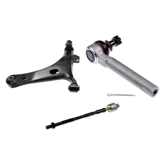Dorman® - OE Solutions™ Front Driver Side Lower Control Arm with Ball Joint and Tie Rod End Kit