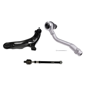 Dorman® - OE Solutions™ Front Driver Side Lower Control Arm with Ball Joint and Tie Rod End Kit