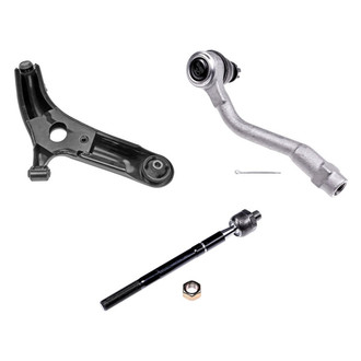 Dorman® - OE Solutions™ Front Driver Side Lower Control Arm with Ball Joint and Tie Rod End Kit