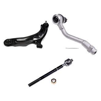 Dorman® - OE Solutions™ Front Driver Side Lower Control Arm with Ball Joint and Tie Rod End Kit