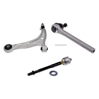 Dorman® - OE Solutions™ Front Driver Side Lower Control Arm with Ball Joint and Tie Rod End Kit