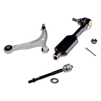 Dorman® - OE Solutions™ Front Driver Side Lower Control Arm with Ball Joint and Tie Rod End Kit