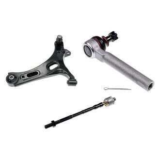 Dorman® - OE Solutions™ Front Driver Side Lower Control Arm with Ball Joint and Tie Rod End Kit