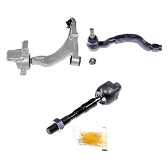 Dorman® - OE Solutions™ Front Driver Side Lower Control Arm with Ball Joint and Tie Rod End Kit
