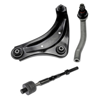 Dorman® - OE Solutions™ Front Driver Side Lower Control Arm with Ball Joint and Tie Rod End Kit