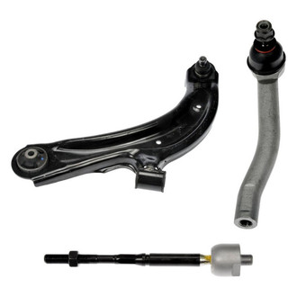 Dorman® - OE Solutions™ Front Driver Side Lower Control Arm with Ball Joint and Tie Rod End Kit