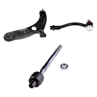 Dorman® - OE Solutions™ Front Driver Side Lower Control Arm with Ball Joint and Tie Rod End Kit