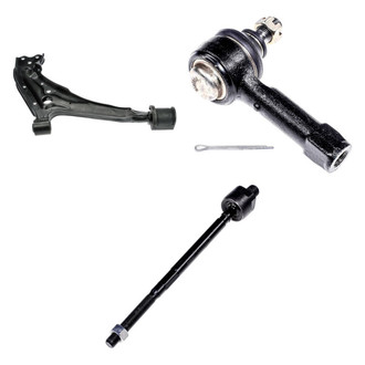Dorman® - OE Solutions™ Front Driver Side Lower Control Arm with Ball Joint and Tie Rod End Kit