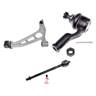 Dorman® - OE Solutions™ Front Driver Side Lower Control Arm with Ball Joint and Tie Rod End Kit