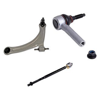 Dorman® - OE Solutions™ Front Driver Side Lower Control Arm with Ball Joint and Tie Rod End Kit