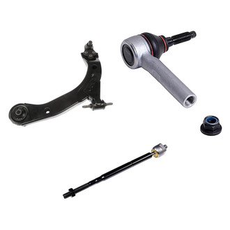 Dorman® - OE Solutions™ Front Driver Side Lower Control Arm with Ball Joint and Tie Rod End Kit