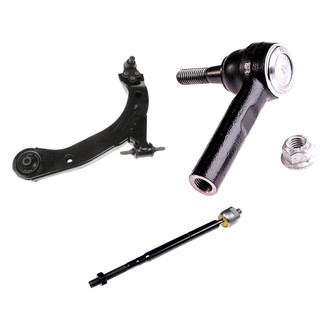Dorman® - OE Solutions™ Front Driver Side Lower Control Arm with Ball Joint and Tie Rod End Kit