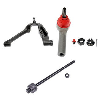 Dorman® - OE Solutions™ Front Driver Side Lower Control Arm with Ball Joint and Tie Rod End Kit