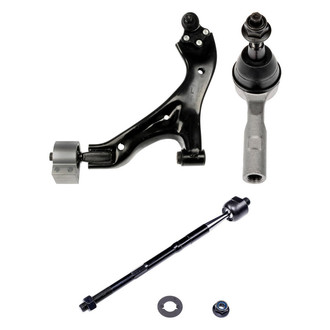Dorman® - OE Solutions™ Front Driver Side Lower Control Arm with Ball Joint and Tie Rod End Kit