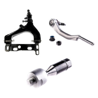 Dorman® - OE Solutions™ Front Driver Side Lower Control Arm with Ball Joint and Tie Rod End Kit