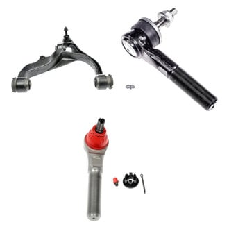 Dorman® - OE Solutions™ Front Driver Side Lower Control Arm with Ball Joint and Tie Rod End Kit