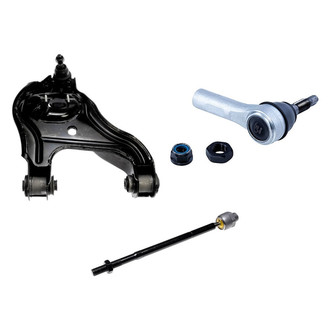 Dorman® - OE Solutions™ Front Driver Side Lower Control Arm with Ball Joint and Tie Rod End Kit