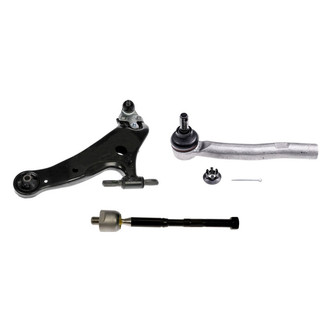 Dorman® - OE Solutions™ Front Driver Side Lower Control Arm with Ball Joint and Tie Rod End Kit