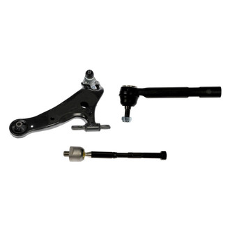 Dorman® - OE Solutions™ Front Driver Side Lower Control Arm with Ball Joint and Tie Rod End Kit