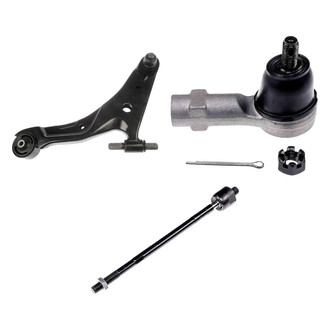Dorman® - OE Solutions™ Front Driver Side Lower Control Arm with Ball Joint and Tie Rod End Kit