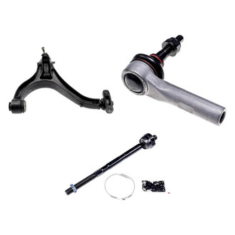 Dorman® - OE Solutions™ Front Driver Side Lower Control Arm with Ball Joint and Tie Rod End Kit