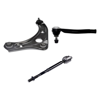 Dorman® - OE Solutions™ Front Driver Side Lower Control Arm with Ball Joint and Tie Rod End Kit