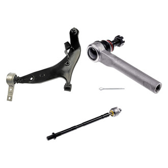 Dorman® - OE Solutions™ Front Driver Side Lower Control Arm with Ball Joint and Tie Rod End Kit