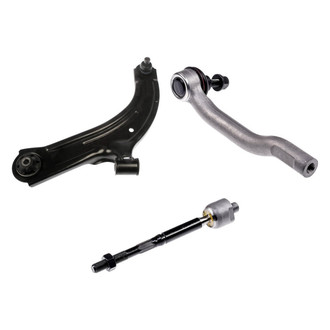 Dorman® - OE Solutions™ Front Driver Side Lower Control Arm with Ball Joint and Tie Rod End Kit