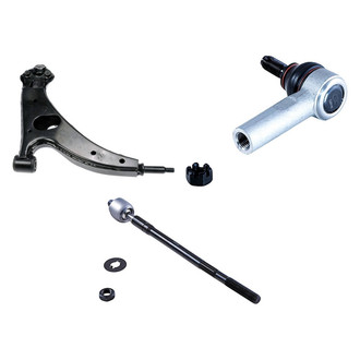 Dorman® - OE Solutions™ Front Driver Side Lower Control Arm with Ball Joint and Tie Rod End Kit
