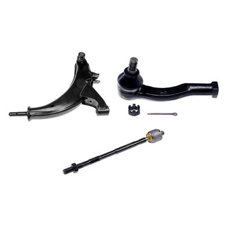 Dorman® - OE Solutions™ Front Driver Side Lower Control Arm with Ball Joint and Tie Rod End Kit