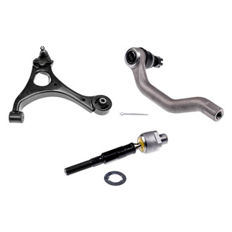 Dorman® - OE Solutions™ Front Driver Side Lower Control Arm with Ball Joint and Tie Rod End Kit