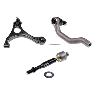 Dorman® - OE Solutions™ Front Driver Side Lower Control Arm with Ball Joint and Tie Rod End Kit