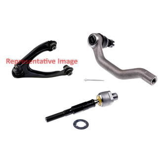 Dorman® - OE Solutions™ Front Driver Side Lower Control Arm with Ball Joint and Tie Rod End Kit