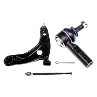 Dorman® - OE Solutions™ Front Driver Side Lower Control Arm with Ball Joint and Tie Rod End Kit
