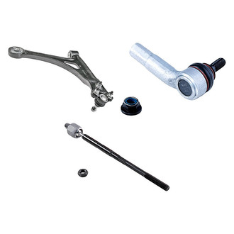 Dorman® - OE Solutions™ Front Driver Side Lower Control Arm with Ball Joint and Tie Rod End Kit
