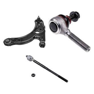 Dorman® - OE Solutions™ Front Driver Side Lower Control Arm with Ball Joint and Tie Rod End Kit