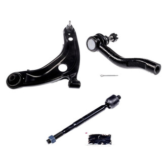 Dorman® - OE Solutions™ Front Driver Side Lower Control Arm with Ball Joint and Tie Rod End Kit