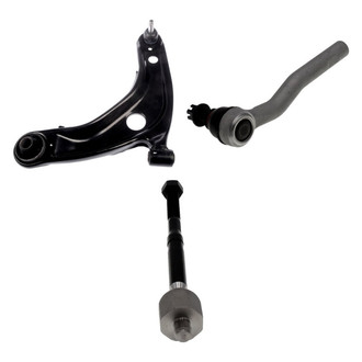 Dorman® - OE Solutions™ Front Driver Side Lower Control Arm with Ball Joint and Tie Rod End Kit