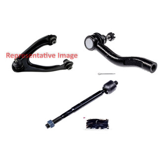 Dorman® - OE Solutions™ Front Driver Side Lower Control Arm with Ball Joint and Tie Rod End Kit
