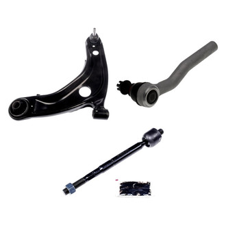 Dorman® - OE Solutions™ Front Driver Side Lower Control Arm with Ball Joint and Tie Rod End Kit