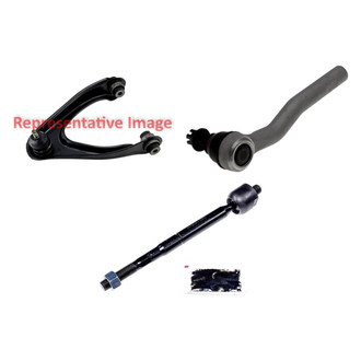 Dorman® - OE Solutions™ Front Driver Side Lower Control Arm with Ball Joint and Tie Rod End Kit