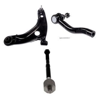 Dorman® - OE Solutions™ Front Driver Side Lower Control Arm with Ball Joint and Tie Rod End Kit