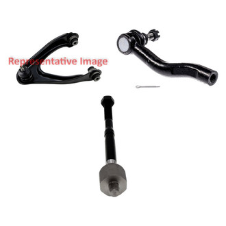 Dorman® - OE Solutions™ Front Driver Side Lower Control Arm with Ball Joint and Tie Rod End Kit