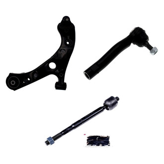 Dorman® - OE Solutions™ Front Driver Side Lower Control Arm with Ball Joint and Tie Rod End Kit