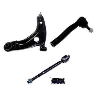 Dorman® - OE Solutions™ Front Driver Side Lower Control Arm with Ball Joint and Tie Rod End Kit